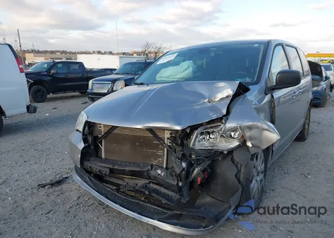 2018 Dodge Grand Caravan Se from USA, damaged, VIN 2C4RDGBG9JR364276